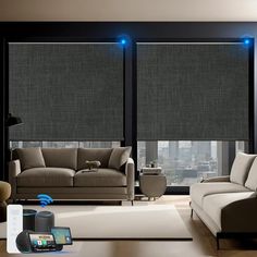 Seamless Integration Motorized Blinds